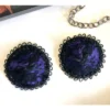 ANTIFAZ Y PEZONERAS DE RASO Y PUNTILLA COLOR VIOLETA -INFARTA SENS-
