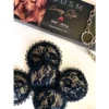 ANTIFAZ Y PEZONERAS DE RASO Y PUNTILLA COLOR CHAMPAGNE -INFARTA SENS-