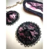 ANTIFAZ Y PEZONERAS DE RASO Y PUNTILLA COLOR ROSA -INFARTA SENS-
