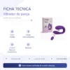 VIBRADOR DE PAREJA VIOLETA / C9003