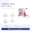 VIBRADOR DUAL APP FLEX ROSA / C9004