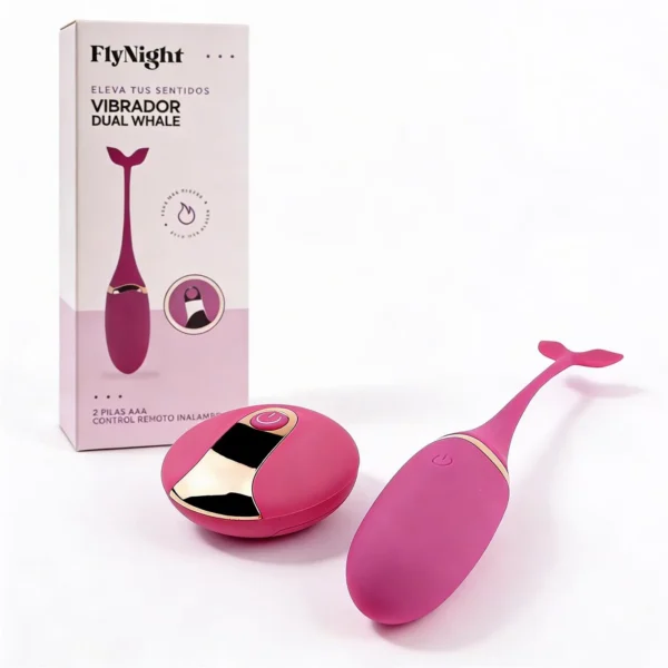 VIBRADOR DUAL WHALE ROSA / C9005