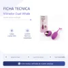 VIBRADOR DUAL WHALE VIOLETA / C9005