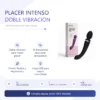 VIBRADOR DUAL SUPER FLEX NEGRO / C9006