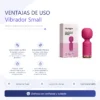 VIBRADOR SMALL ROSA / C9007