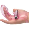 FINGER VIBRATOR BULLET TRANSPARENTE / C9012