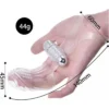 FINGER VIBRATOR BULLET TRANSPARENTE / C9012