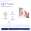 FINGER VIBRATOR BULLET TRANSPARENTE / C9012