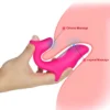 FINGER DOBLE VIBRATOR ROSA / C9015