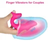 FINGER DOBLE VIBRATOR ROSA / C9015
