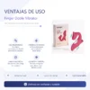 FINGER DOBLE VIBRATOR ROSA / C9015