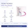 ANAL PLUG BEADS ROSA / C9029