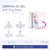 ANAL PLUG BEADS ROSA / C9029