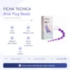 ANAL PLUG BEADS VIOLETA / C9029