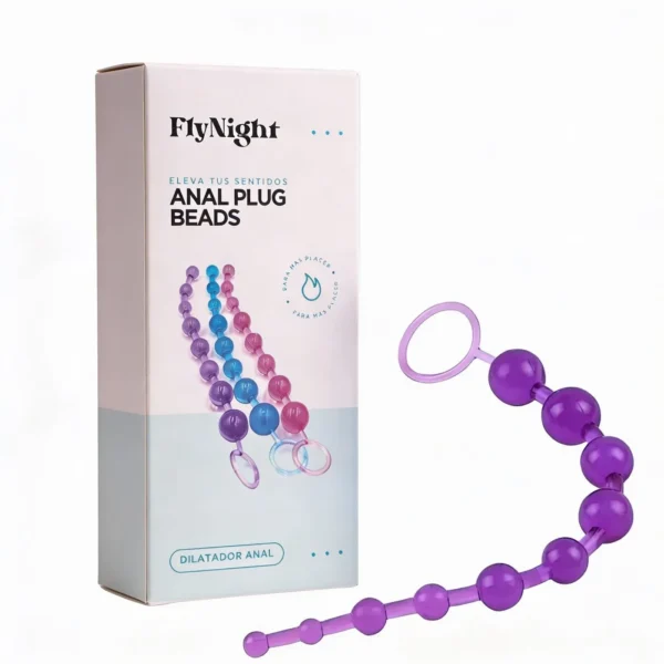 ANAL PLUG BEADS VIOLETA / C9029