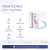 ANAL PLUG BEADS AZUL / C9029