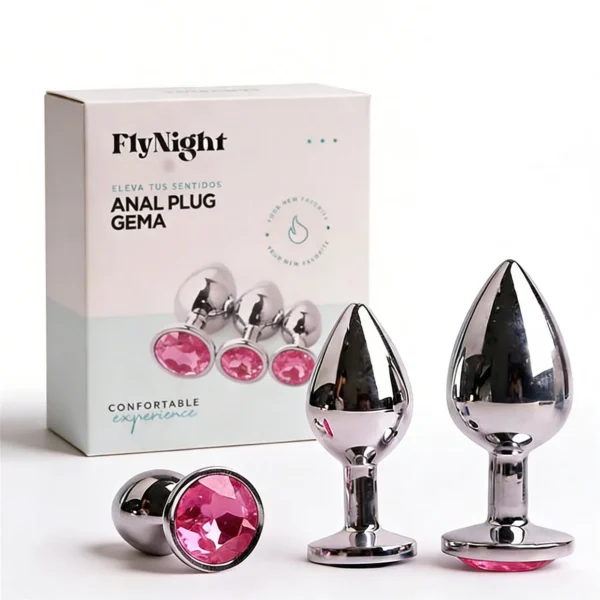 ANAL PLUG GEMA ROSA / C9030