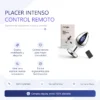 PLUG VIBRADOR ANAL PLATEADO / C9031