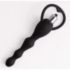 VIBRADOR ANAL CANICAS NEGRO / C9032