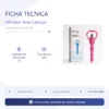 VIBRADOR ANAL CANICAS ROSA / C9032