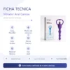 VIBRADOR ANAL CANICAS VIOLETA / C9032