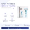 VIBRADOR ANAL CANICAS CELESTE / C9032