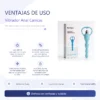 VIBRADOR ANAL CANICAS CELESTE / C9032