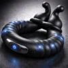 COCK RING SATELITE NEGRO / C9033