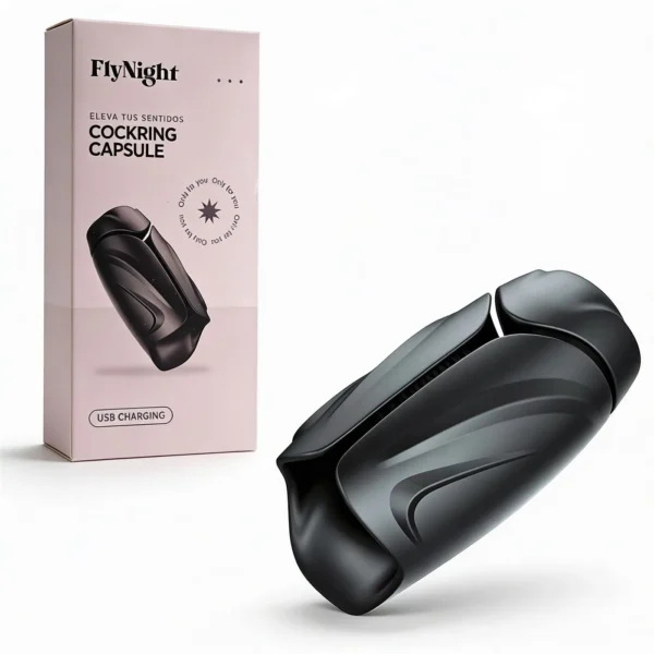 COCKRING CAPSULE NEGRO / C9035