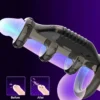 COCKRING VIBRATOR SPACE NEGRO / C9037