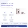 MASTURBATOR BOX BLANCO / C9039