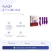 LINEA PREMIUM KIT 4  EN 1 - VIBROS MASAJEADOR CLITORIS / C9042