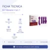 LINEA PREMIUM KIT 4  EN 1 - VIBROS MASAJEADOR CLITORIS / C9042