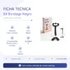 BONDAGE KIT NEGRO / C9018
