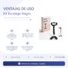 BONDAGE KIT NEGRO / C9018