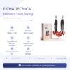 LOVE SWING NEGRO CON ROJO / C9020
