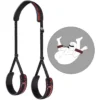 LOVE SWING BANDAGE NEGRO CON DETALLES ROJOS / C9021