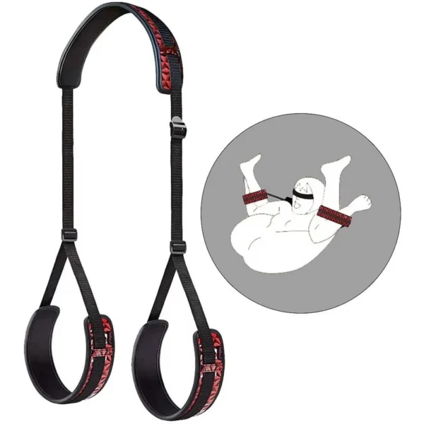 LOVE SWING BANDAGE NEGRO CON DETALLES ROJOS / C9021
