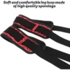 LOVE SWING BANDAGE NEGRO CON DETALLES ROJOS / C9021
