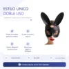 MASK FACE BUNNY NEGRO / C9025