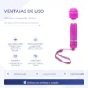 VIBRADOR MASAJEADOR CLITORIS MULTIFUNCION