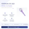 VIBRADOR ANAL INEXPULSABLE BRUSELAS