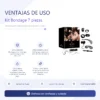 KIT BONDAGE 7 PIEZAS NEGRO