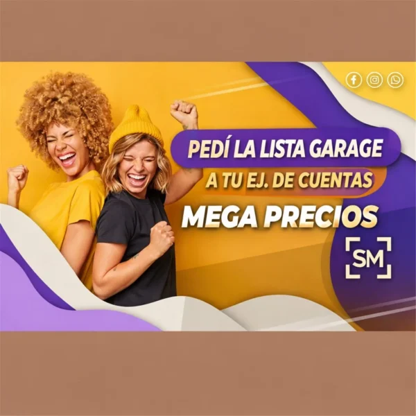 LISTA DE GARAGE EXCLUSIVA MIRÁ QUE PRECIOS!