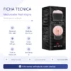 MASTURBADOR FLESH MASSAGER VAGINA  23X10CM