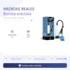 BOMBA ERECTORA POWERPUMP MEN 2.0 PISTON 25X7CM