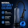 BOMBA ERECTORA POWERPUMP MEN 2.0 PISTON 25X7CM