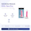 DILDO NEONFLUX PINK - BRILLA EN LA OSCURIDAD