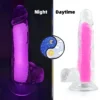 DILDO NEONFLUX PINK - BRILLA EN LA OSCURIDAD