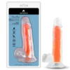 DILDO NEONFLUX ORANGE - BRILLA EN LA OSCURIDAD